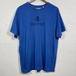 OOBE Brand Tee T-Shirt XL Old Salt‎ Cotton Indigo Jersey Coastal Nautical Preppy